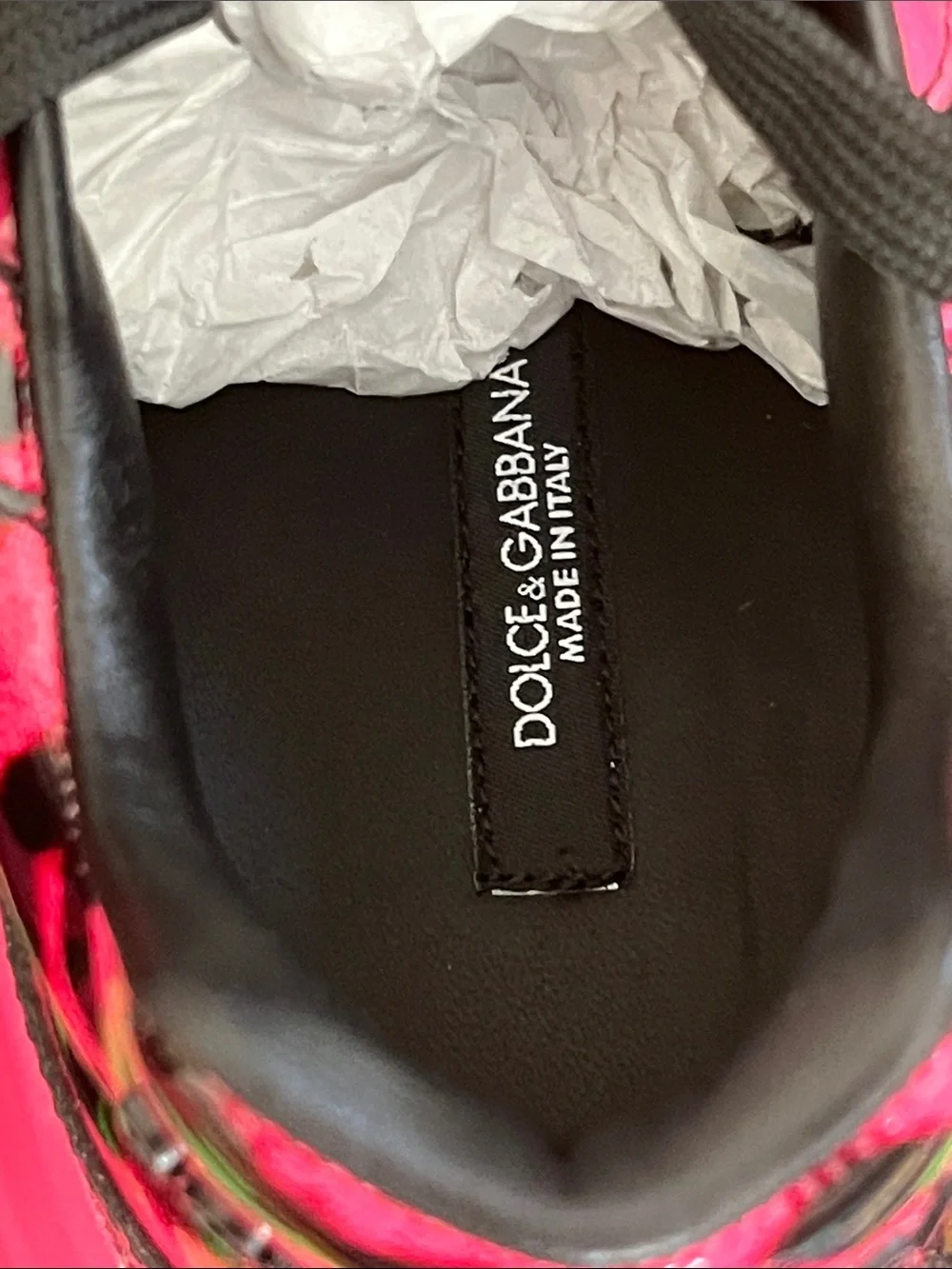 Dolce & Gabbana Daymaster Fucsia Sneakers- NIB